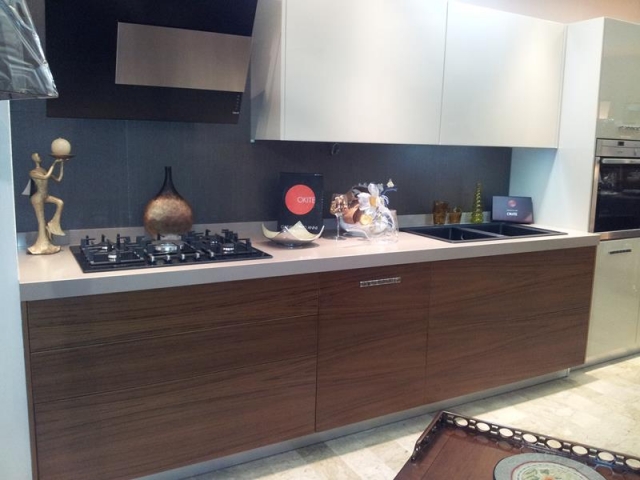 cucina moderna in teak_5