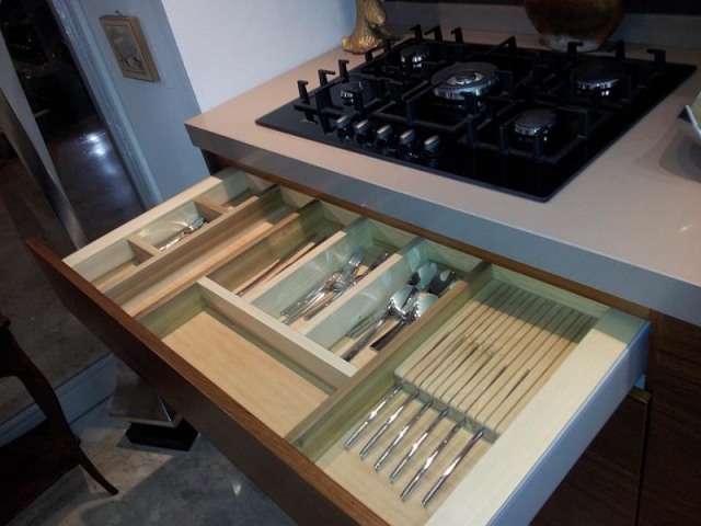 cucina moderna in teak_6