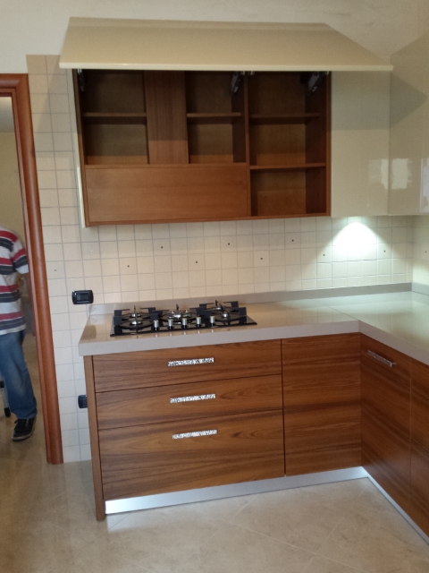 Cucina teak angolare_2